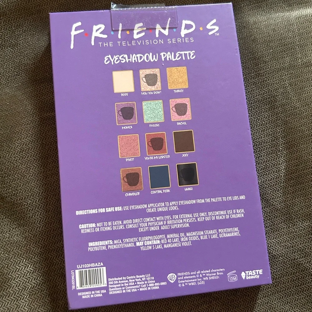 NWT Taste Beauty Friends Eyeshadow Palette